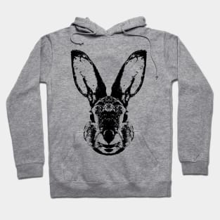 Rabbit / Hare / Head Hoodie